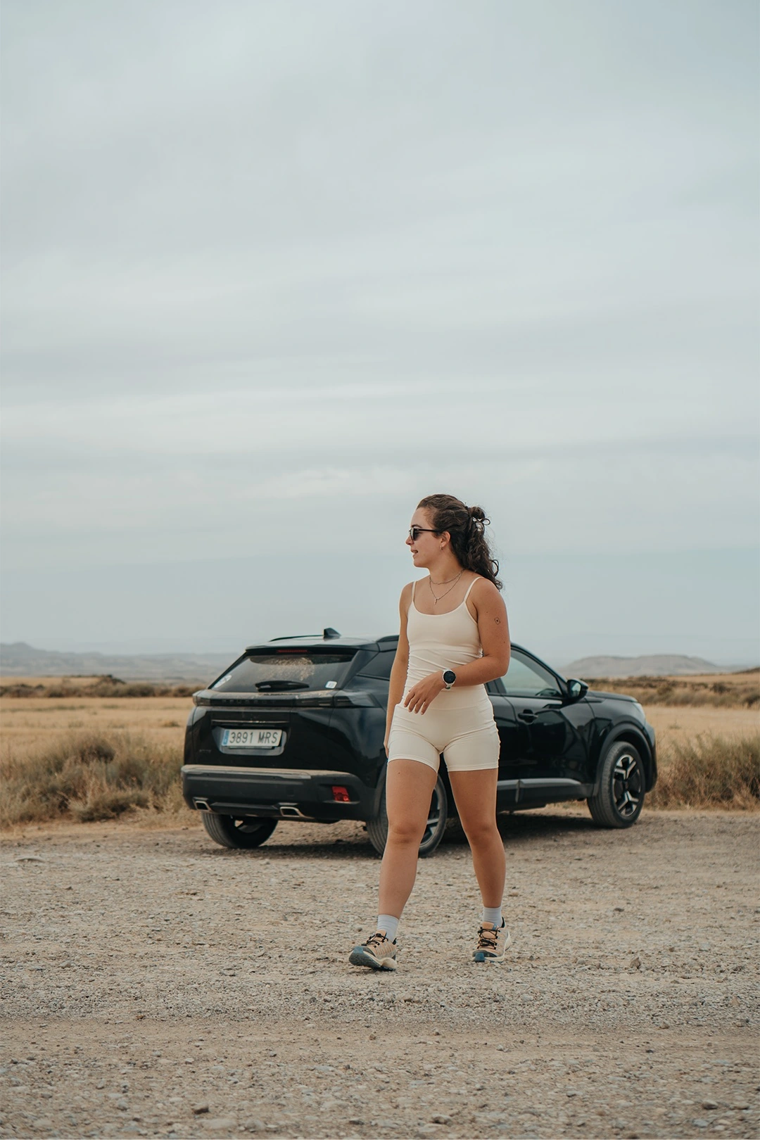 Britt on an automotive lifestyle shoot